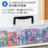 ATEENA Card Trading Card Pokemon Card Large Capacity Storage PSA Storage Box B Case, Case, Case, Box, (Clear)