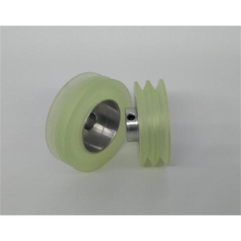Winding Machine Tension & Guide Wheels with Magnetic Damper & Aluminum Design