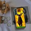 Deer Hunting Camo Phone For Samsung Galaxy S24 S22 Ultra S21 Plus S20 S23 FE Case S10 S10E S9 S8 S7 Edge Cover Silicone Soft Coq