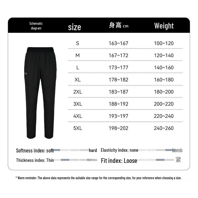 Under Armour Men's Woven Windproof Training Pants