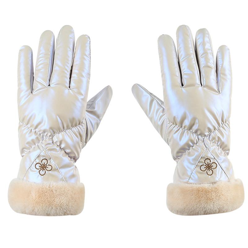 Ski Gloves Women Waterproof Warm Winter Gloves Mobile Phone Touch Screen Skiing Gloves Snow Motorcycle Gloves