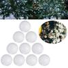 Home Decoration Mini Foam Balls White Polystyrene Christmas Balls Round Christmas Ornaments Christmas