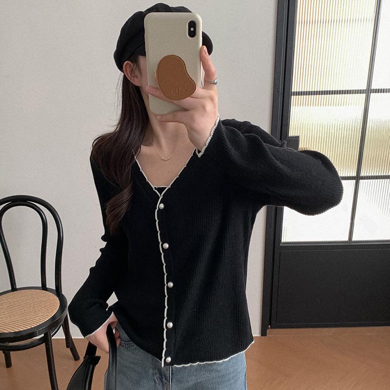 Women's Lightweight 50% Wool 50% Mulberry Silk Cardigan - 4-Season Versatile Knitwear for All-Year Comfort & Style