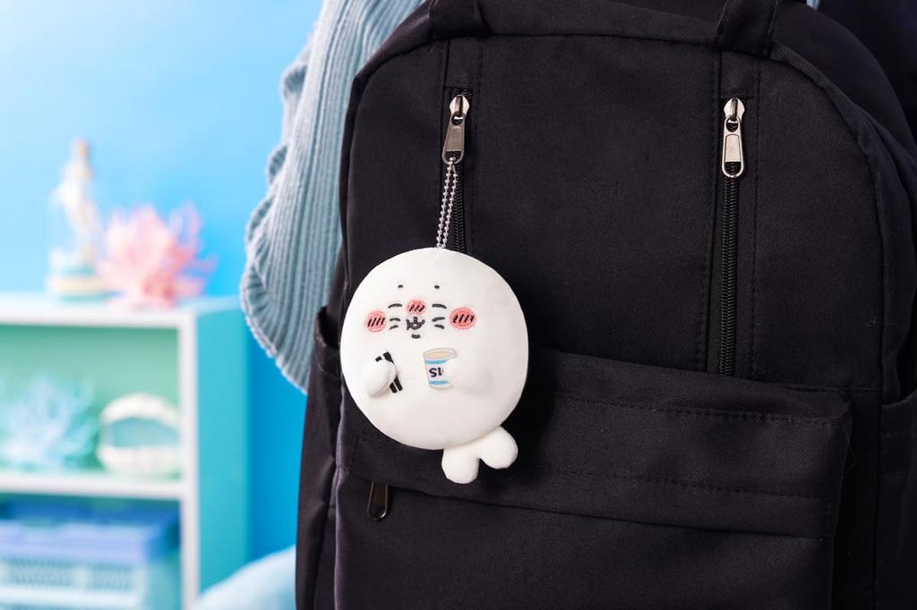 [Gray Parker Service] Nagano Characters Nagano Aquarium Seal Plush Lottery D Prize Mascot Salt Seal Mascot Plush Toy