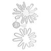 Sweet Daisy Die Cuts Chrysanthemum Flower Metal Cutting Dies Embossing Stencils-for DIY Scrapbooking Photo Cards-Decor