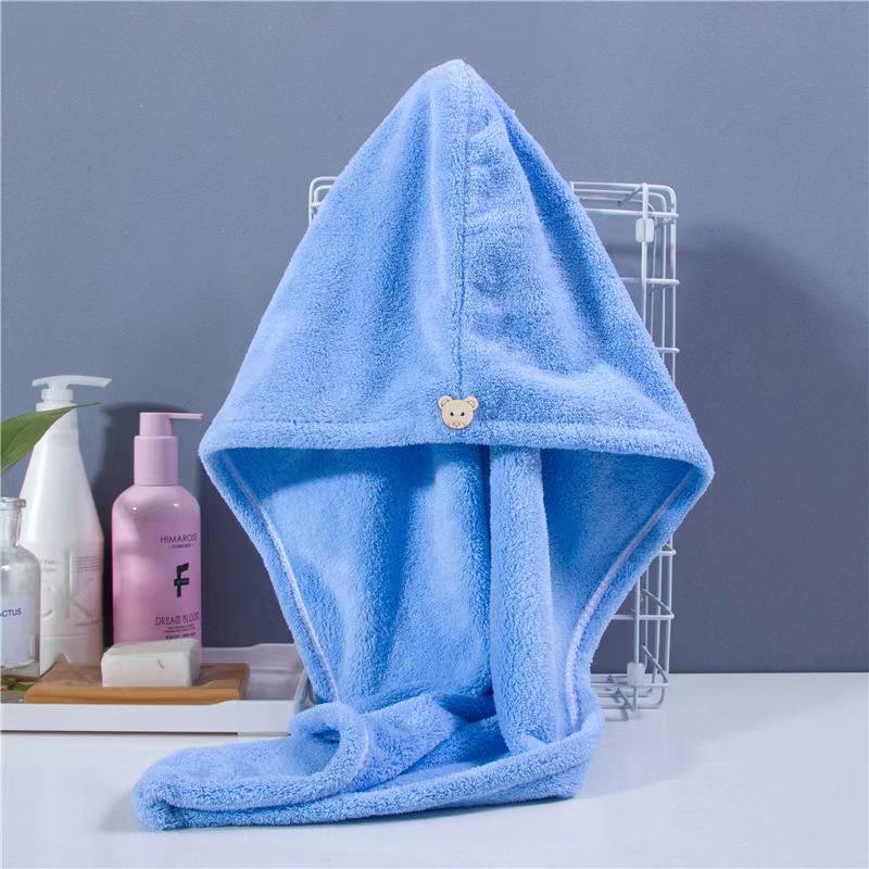 Hochdichter Korallenfleece-Haarwickel - Super saugfähiges & schnell trocknendes Handtuch für Damen