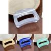 Oversized Acrylic 40mm Hair Claw Clip With Chic Rhinestone Accents For Glamorous Looks