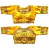 Pujia Mills Women's Malbari Phantom Silk Half Sleeve Blouse (Handwork Blouse_Yellow_42)