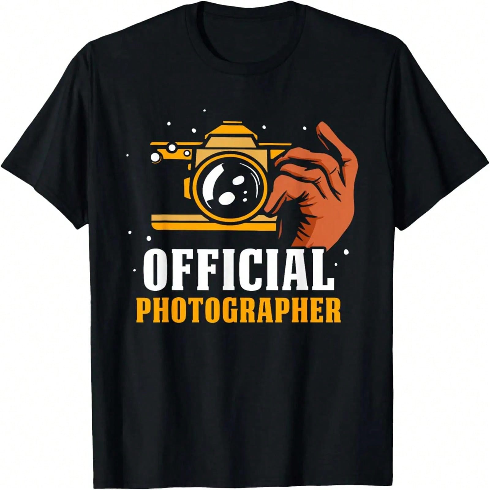 Never Underestimate An Old Man With A Camera T-Shirt S