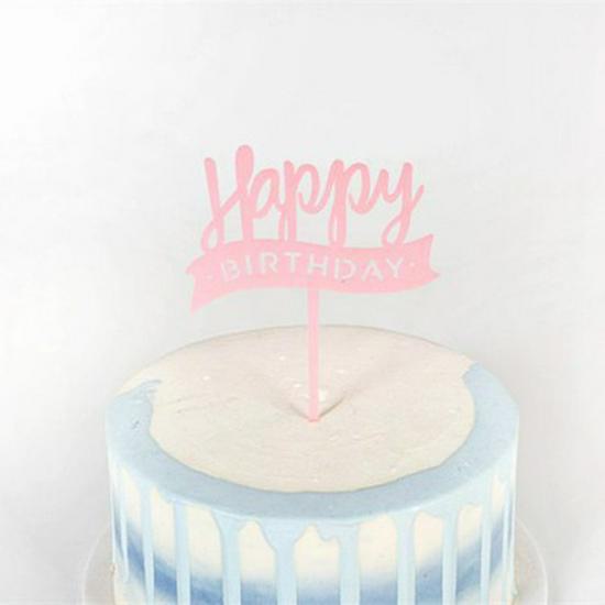 Food Grade Acrylic Cake Inserts for Birthday Wedding Decor
