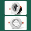 Circular Air Outlet Cover For Exhaust System 100mm Size acrylonitrile Adjustable And Flexible
