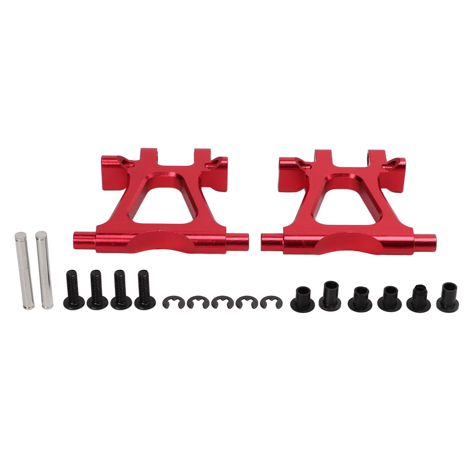 

Metal Rear Lower Suspension Arms Swing Arm for Tamiya TT02 110 RC Car Upgrade PartsRed