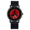 Naruto Analog Quartz Men Anime Black Watch Vintage