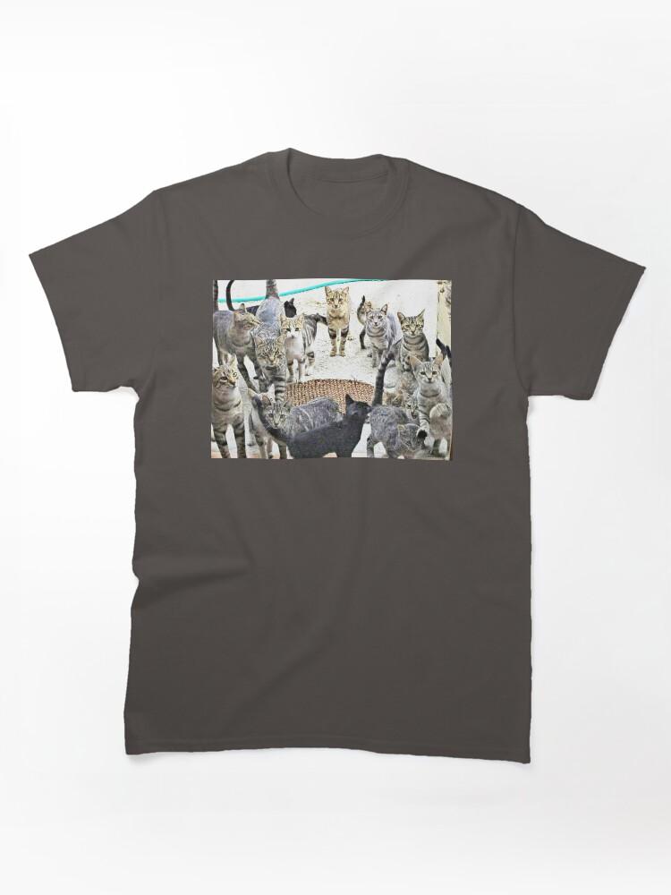 A Gathering of Cats Cats Galore Classic Unisex T-Shirt