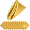 12PCS Satin Weddings Napkins Cloth 30X30cm Dinner Polyester Table Decor For Party Birthday Wedding Decoration