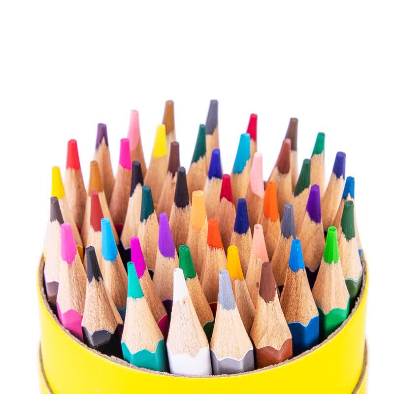 Deli 48-Color Oil-Based Hexagonal Colored Pencil Set