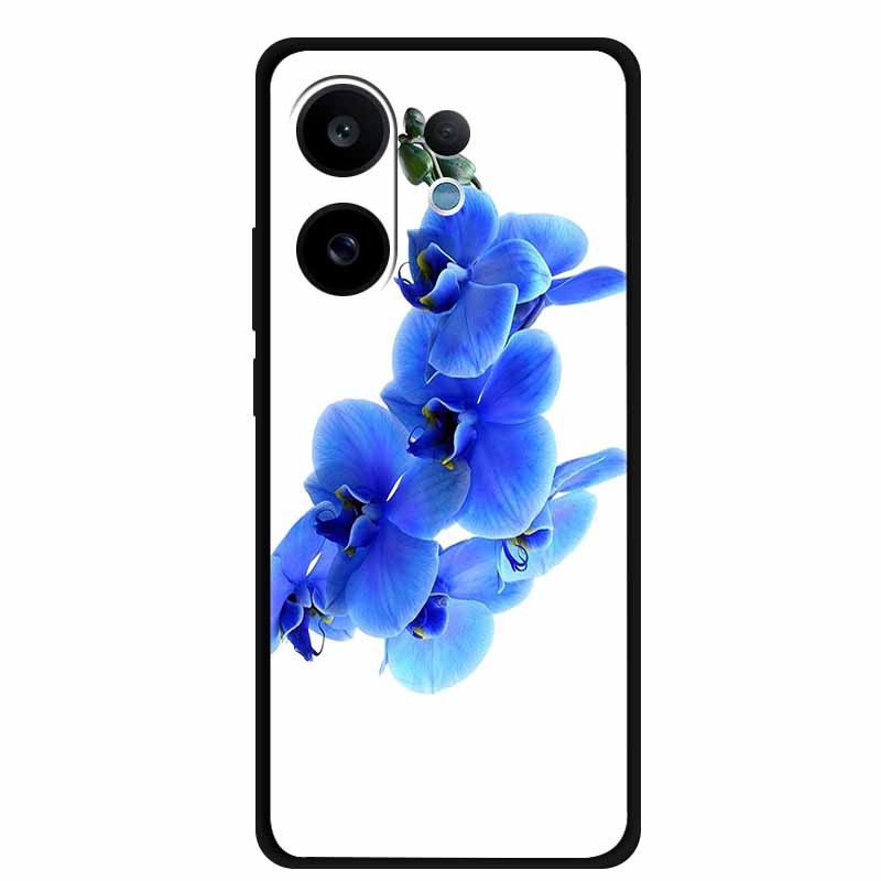

Чехол для телефона Vivo T4 Pro Модные Картинки Черный Силикон ТПУ Мягкая Задняя Крышка Чехол Для Vivo X200 FE V60 5G Чехол V 60 Coque Сумка Vivo T4 Pro 5G
