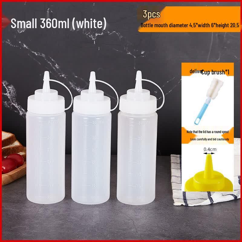 Plastic Squeeze Condiment Bottle