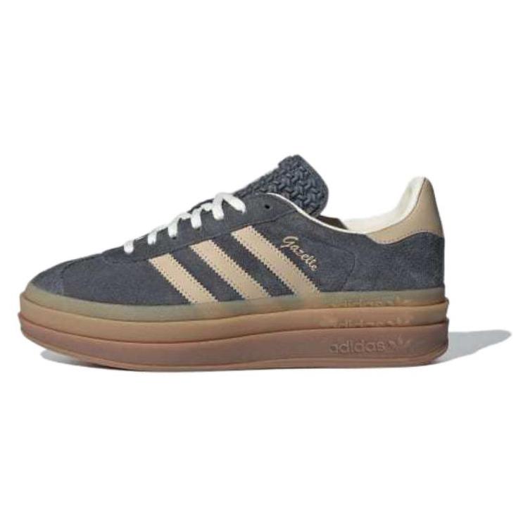 Gazelle Wmns Adidas Originals Bold  Grey Magic Beige Gum  Women s IE0428 36