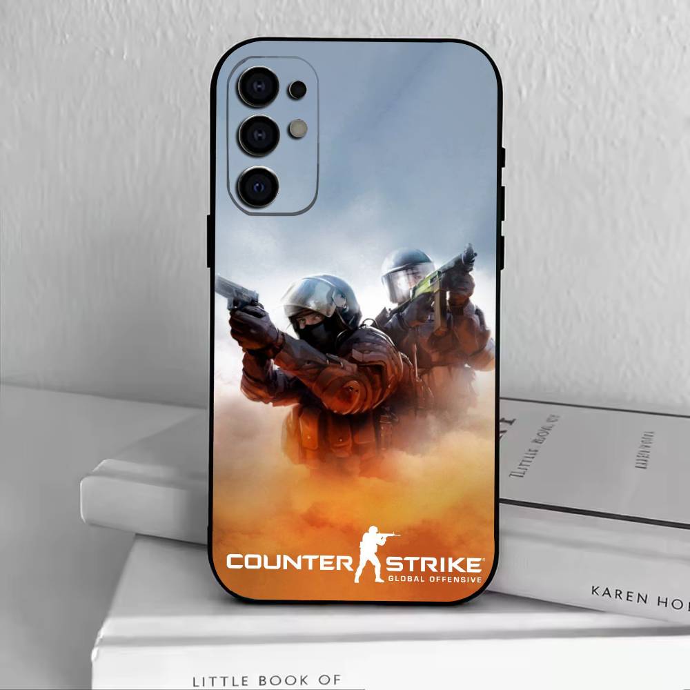 Game Counter Strike CS GO GO  Phone Case For Samsung S25,S24,S21,S22,S23,S30,Ultra,S20,Plus,Fe,Soft Silicone Black Cover