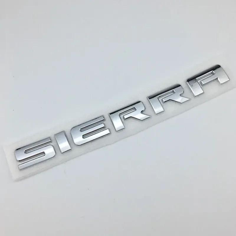Dgwxr9 SIERRA New Old Letter Logo Car Stickers for GMC Sierra Original Rear Boot Label Trunk Modified Accessories Decoration Decals
