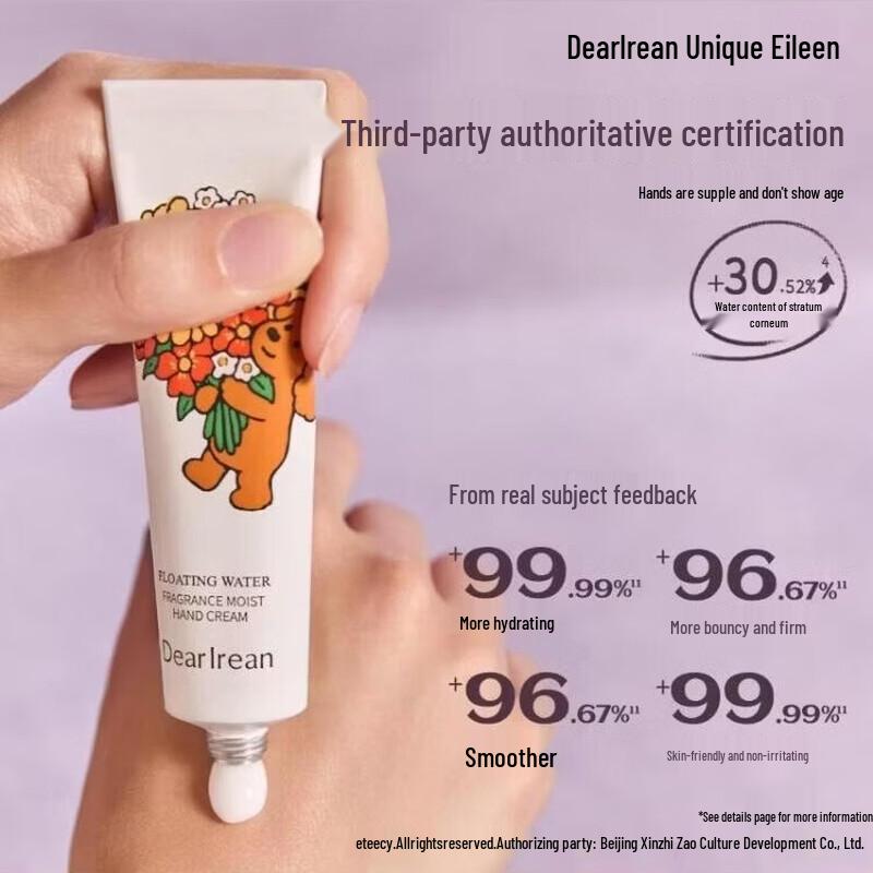 Dear lrean Night Cherry Starry Fragrance Moisturizing Hand Cream