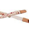 MUSIC FIRST? "Wild Rose - Cream" Soft Cotton Ukulele Strap/Ukulele Shoulder Strap