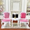 1/12 Doll House Miniature Furniture Model Armchair Table For Parent Kids Interactive Pretend Play Craft Model Scene Props