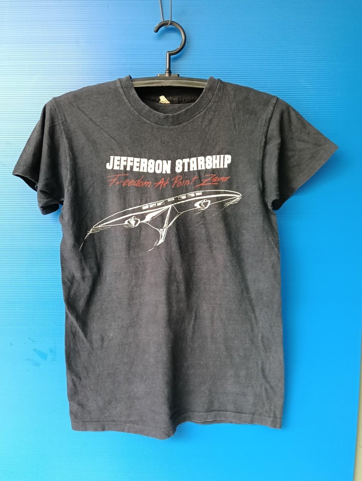 HOT! Jefferson Starship Band Black Cotton Shirt Full size S-5XL TH141 XL
