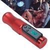 GHOST AXE Tattoo Pen Machine Wireless Tattoo Cartridge Machine with LCD Display Red