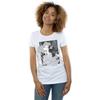 Arielle Damen/Damen Baumwoll-Boyfriend-T-Shirt