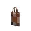 Daks Mini Crossbody Bag Brown House Check Pattern Dcwa5f501w2