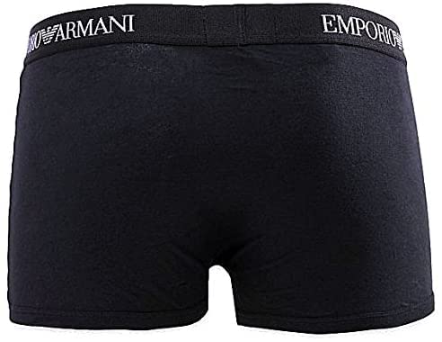 Emporio Armani 111610 CC722 21320 Boxer Briefs, 3-Pack, Black, Size S [Parallel Import]
