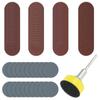 Sandpaper Set 20/50mm High Quality 80-7000 Grit Sanding Discs+Abrasives Hook & Loop Backer Plate+Shank Set For Polishing Tools