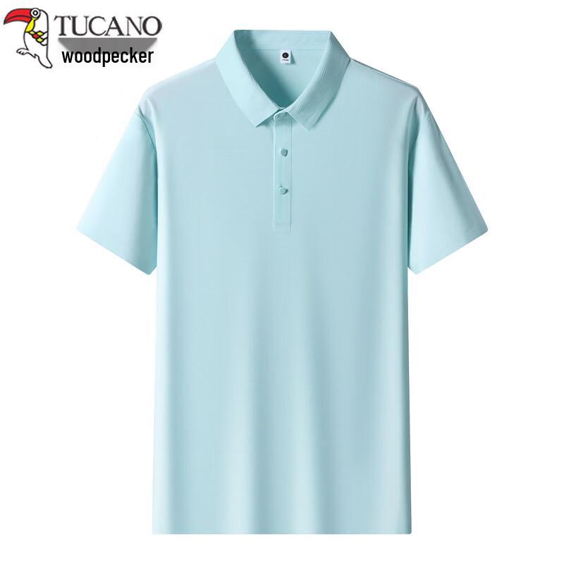 TUCANO Men's Ice Silk Quick-Dry Polo Shirt