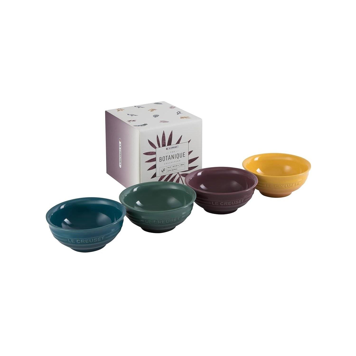 Le Creuset Mini Bowl (Set 4) Botanique Collection