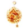 Party Atmosphere Light Christmas Suction Cup Window Light, Santa Claus Xmas Tree Warm Glow Home Decor Snowman Glass Ornament, Holiday Acrylic Hanging