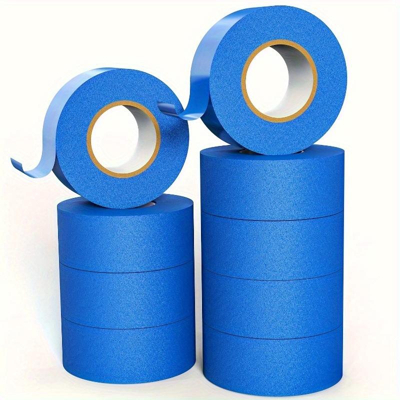 7 Rolls Blue Painter Tape Adhesive Masking Tape for Home Office School DIY Art Crafts Labels