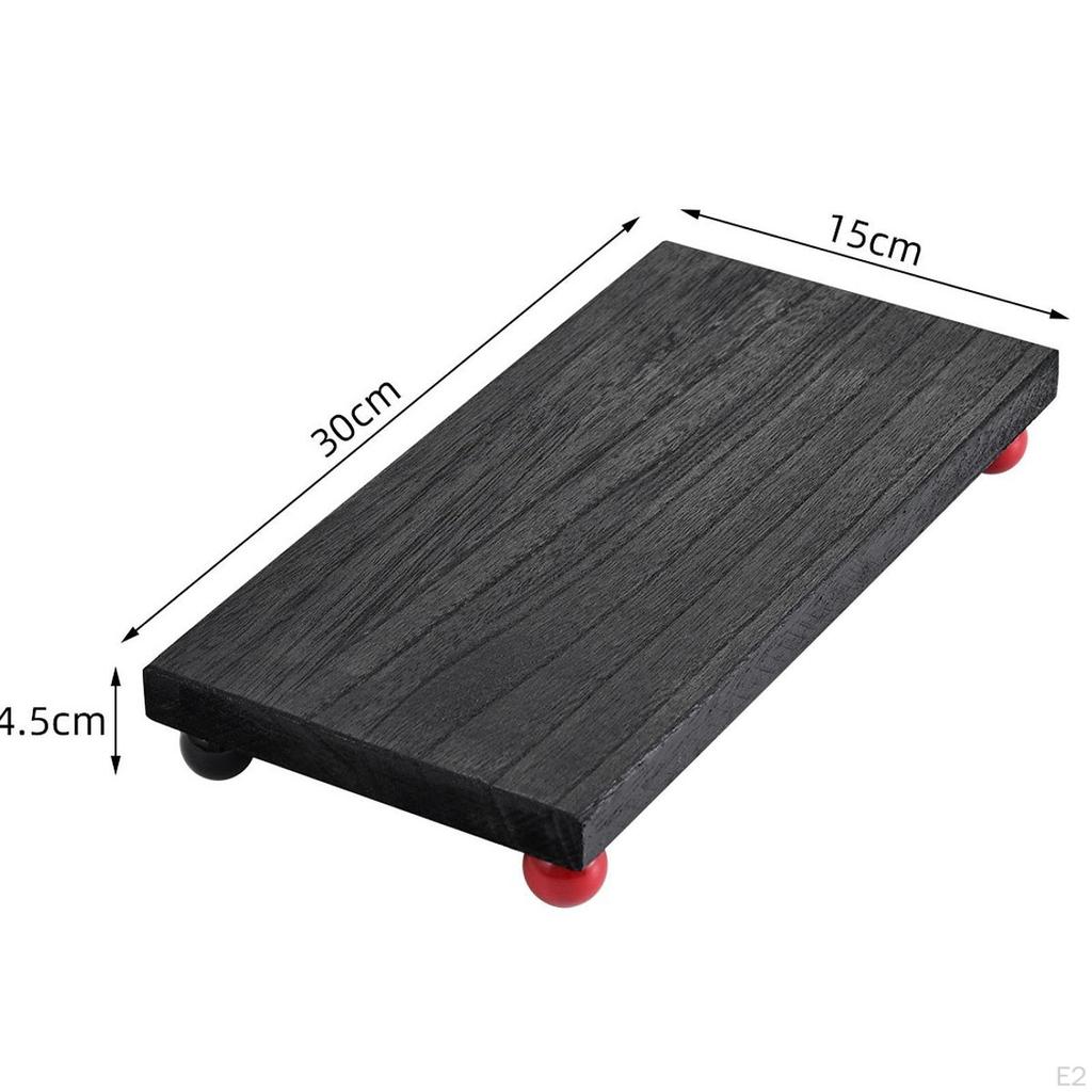 Wooden Cosmetic Stand Countertop Organizer Easy To Clean, Sturdy Gift, Pedestal Makeup Perfume