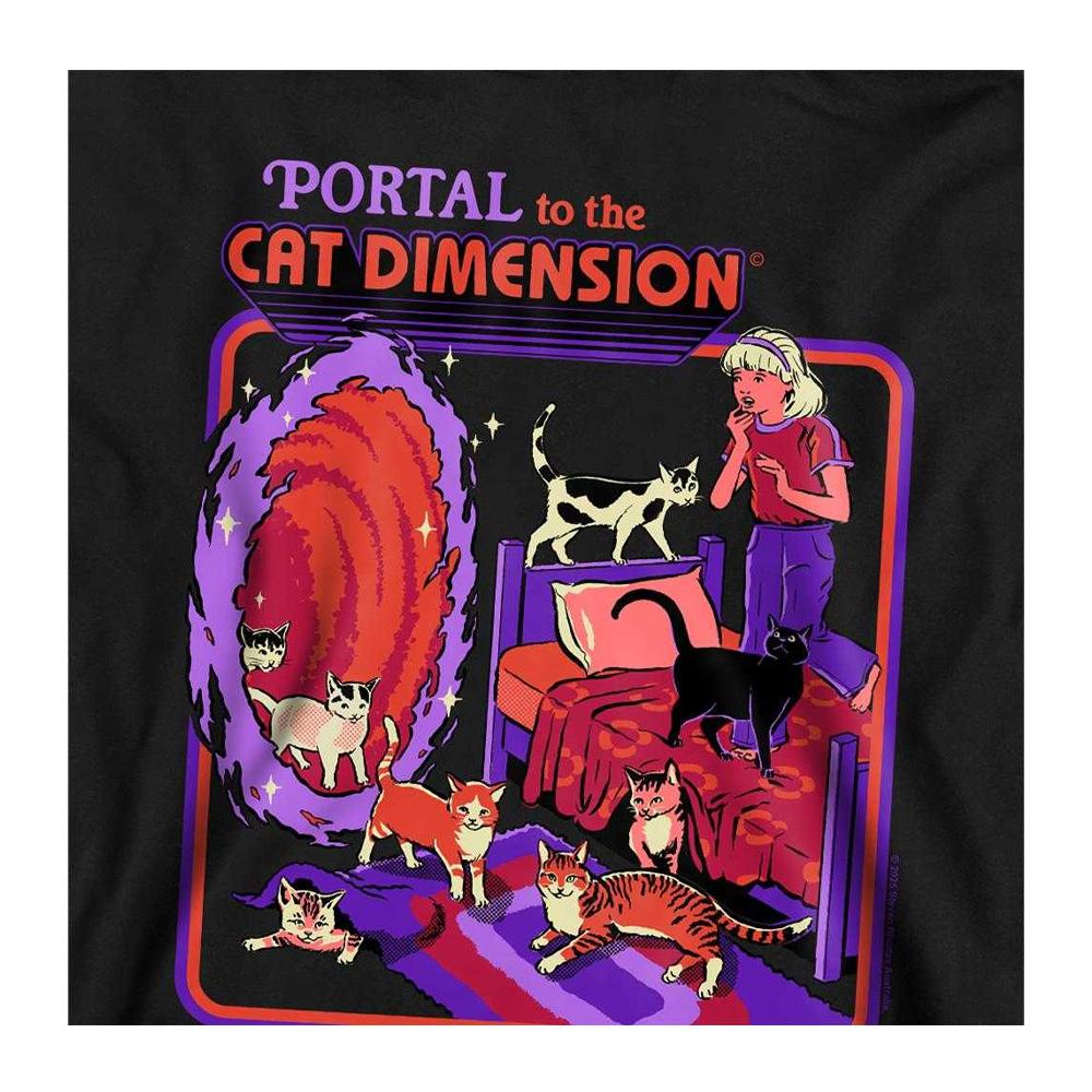 Steven Rhodes Childrens/Kids Cat Dimension Hoodie