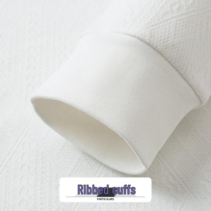 Men's Anti-Wrinkle Easy-Care Round Neck Long Sleeve Top