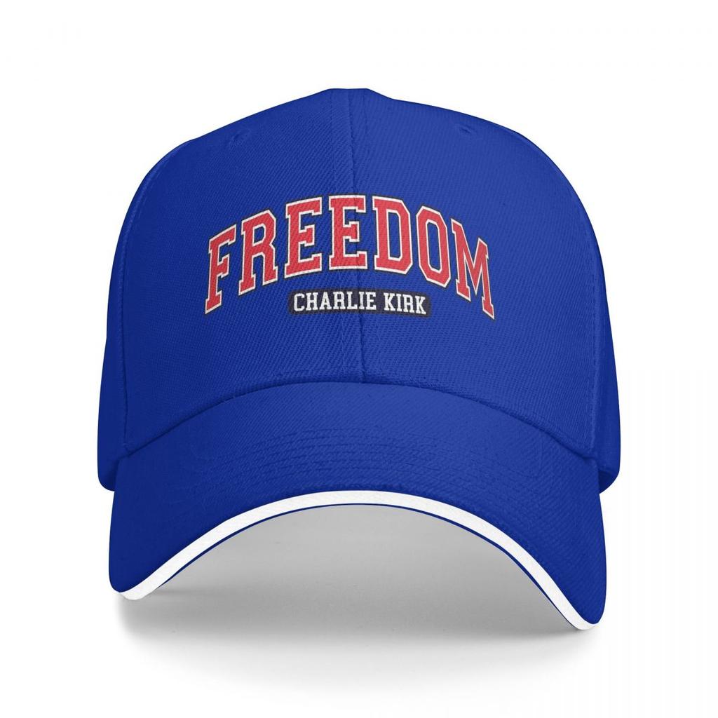 Charlie Kirk Freedom Great American Patriot Baseball Caps Snapback Baseball Hats Breathable Casual Casquette Outdoor for Unisex