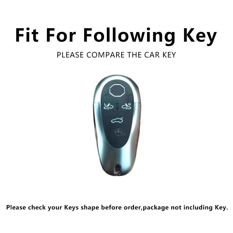 Tpu Car Key Case For Morris Garages Mg Cyberster Accessories Remote Protection Cover Shell Keychain Holder Fob