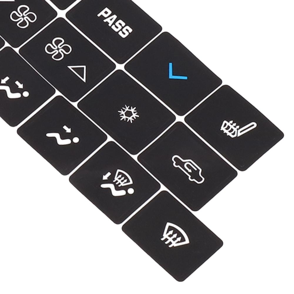 Car Air Conditioner Button Repair Sticker For Buick Lacrosse 2005-2009 Instrument Panel Button Sticker Decal Interior Parts