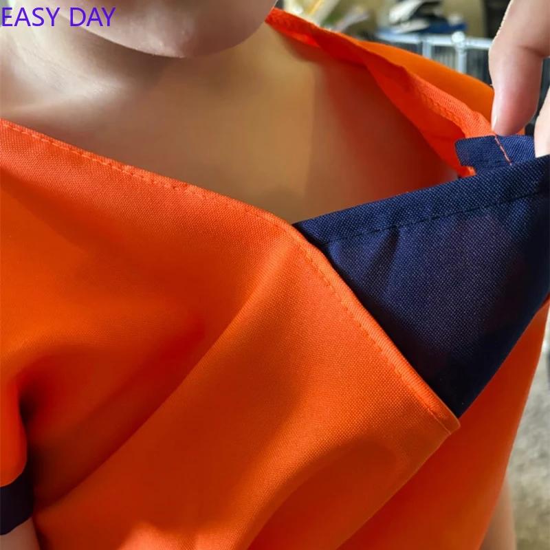 Kids Anime Son Goku Cosplay Costumes Krillin Training Clothes Superhero Outfits with Super Saiyan Wig Comic Con Party Costume