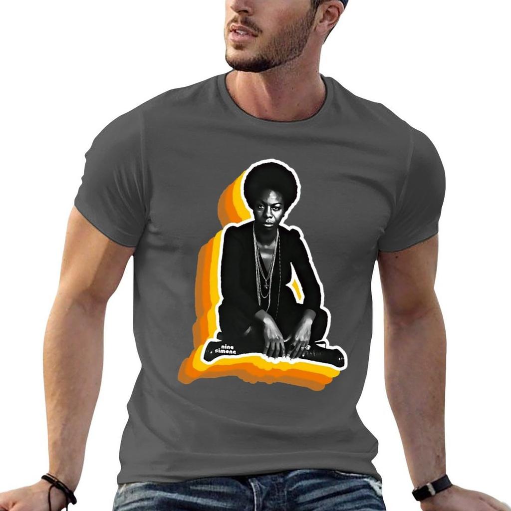 Nina Simone Retro Fade T-Shirt aesthetic clothes graphic t shirts vintage t shirt Unisex