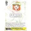 Weiss Schwarz 5HY/W101-004 Thank You Flower Nakano Yotsuba (R Rare) Booster Pack Movie The Quintessential Quintuplets