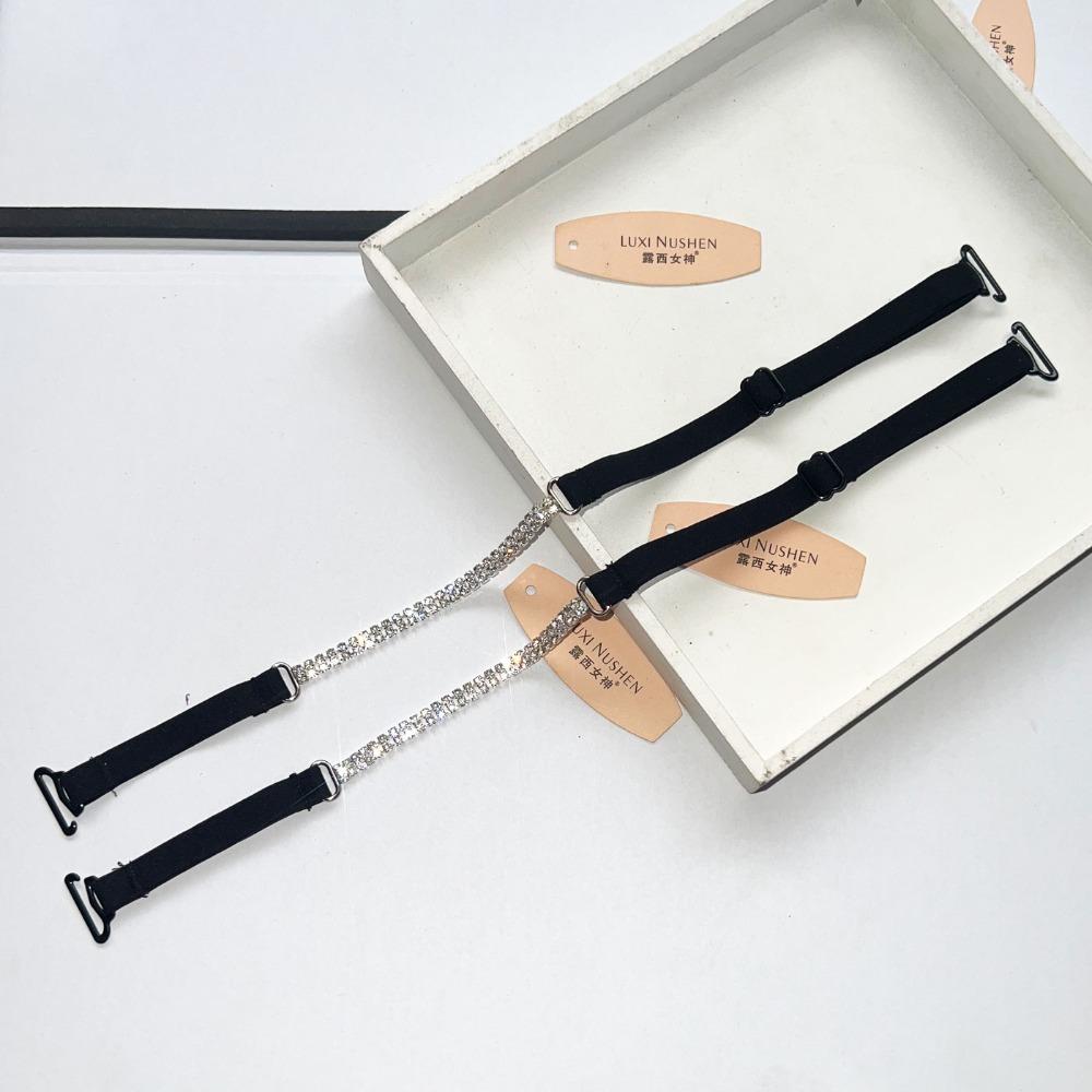 Anti-Slip Elastic Bra Strap Elastic Halter Neck Bra Straps Sexy Replacement Shoulder Straps  Women