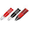 HAT1 2Pcs for Volkswagen VW GTI GTD R Line Golf 5 6 7 MK3 MK4 MK5 MK6 MK7 MK8 Metal Car Sticker Side Emblem Fender Bumper Strip Badge