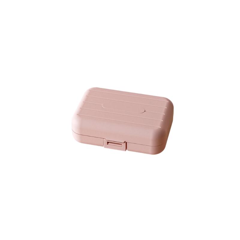 Portable Pills Organizers Travel Friendly Mini Size Leak Proof Compartments for Daily Medication Storage